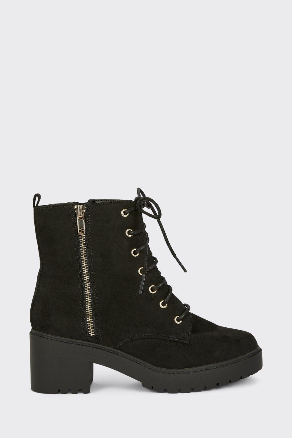 Dorothy perkins lace up cheap boots